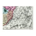 thumbnail image 4 of Historic County Map - Morris County New Jersey - Beers 1872 - 30 x 23 - Vintage Wall Art, 4 of 5