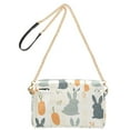 thumbnail image 2 of FORMRS Women Crossbody Purse with Chain Strap Vegan Leather Shoulder Handbag, Whimsical Rabbits, 2 of 7