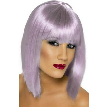 Smiffy's Lilac Short Glam Wig 24012