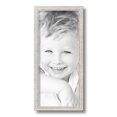 thumbnail image 2 of ArtToFrames 7x16" Bright Silver Picture Frame, Silver Wood Poster Frame, with Regular Glass and 2 (FBPL-4752), 2 of 7