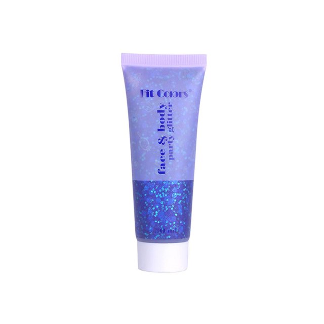 Gel de maquillaje con purpurina HUOGUO Bright Polarized para rostro, cuerpo y labios
