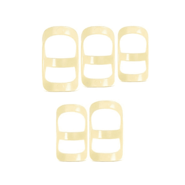 5 Pcs Attelle de Doigt à Ressort, Soutien et Protection pour l'Arthrite, Redressement du Doigt, Attelle de Doigt de Maillet