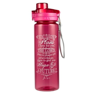 His Grace Stainless Steel Water Bottle - 2 Corinthians 12:9