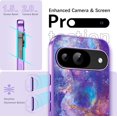 thumbnail image 4 of JZWAL-for Google Pixel 9/9 Pro Case, Pixel 9/9 Pro Phone Case Glow in The Dark Nebula Pattern Cover Military Grade Protection Bumper, Slim Thin Luminous Cases for Google Pixel 9/9 Pro, Purple, 4 of 4