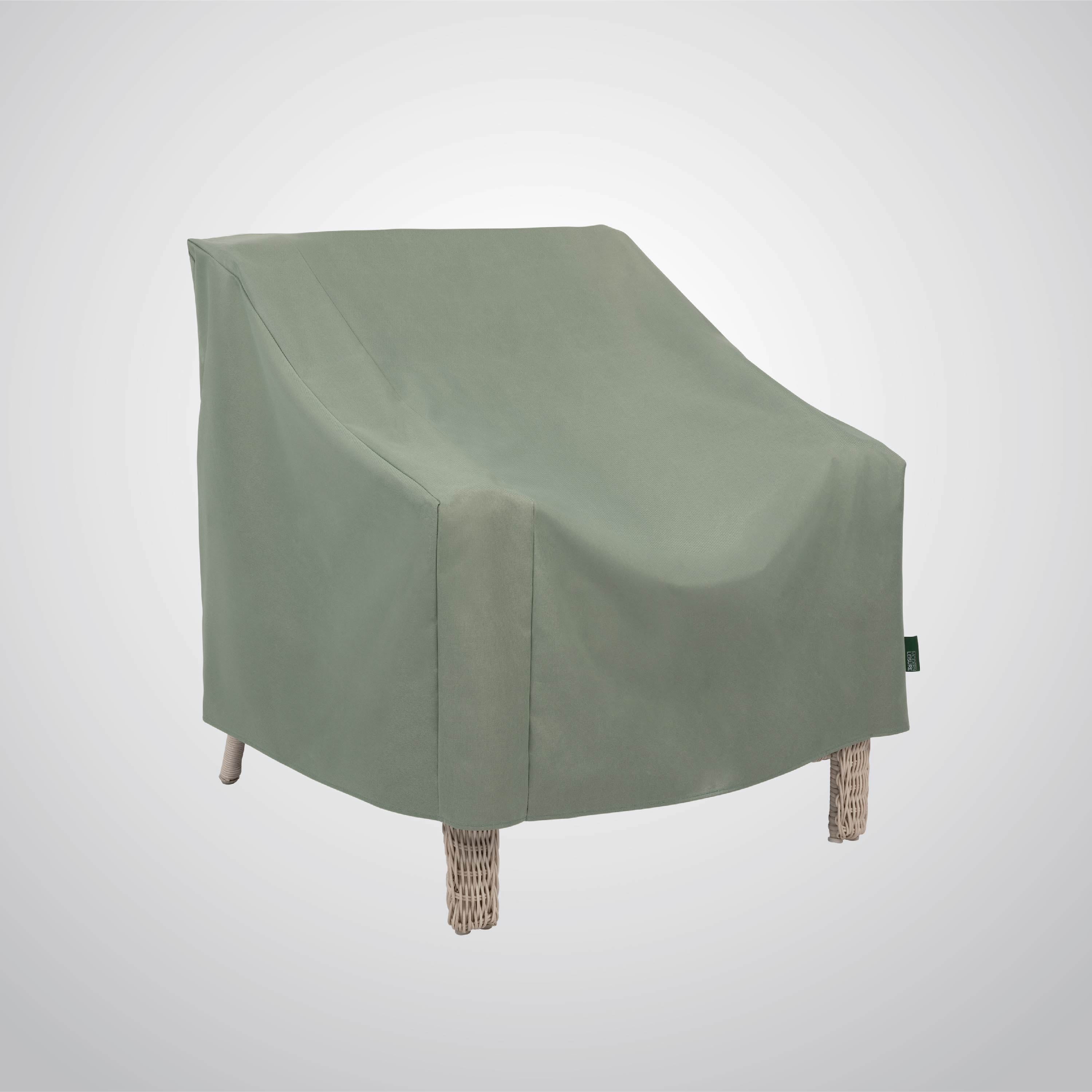 Modern Leisure Basics Patio Chair Cover, 33"L x 34"W x 31"H, Sage Green