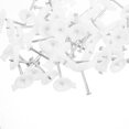 thumbnail image 3 of HONMEET 45pcs Drywall Hole Fix White Wall Nails For Securing Use, 3 of 8