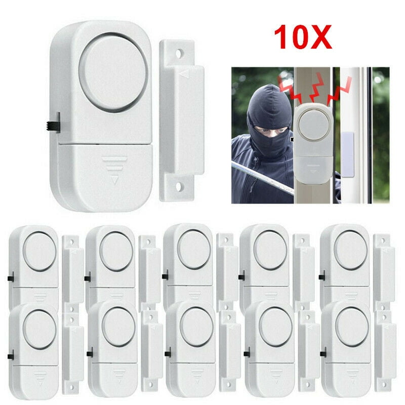 Wireless Magnetic Sensor Door/Window Entry Safety Security Burglar Alarm Bell HV 