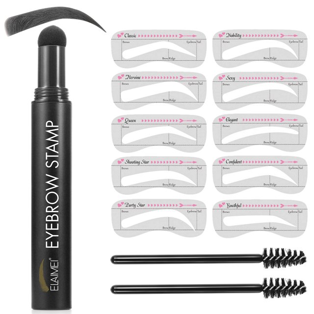 Fiudx Tiza para Cejas, Lápiz de Cejas En Forma Instantánea, Lápiz de Cejas de Agarre Suave, Maquillaje Resistente Al Sudor y Larga Duración, Diseño Ideal Principientes, Ideal para Fiestas, Bodas E In