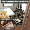 thumbnail image 5 of Yuyamidu Sea Turtle RV Dinette Cushion Slipcover Hibiscus RV Couch Covers for Sofa Washable RV Dinette Seat Covers 2 Pcs Camper RV Sofa Cushions RV Accessory, 5 of 7