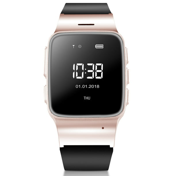 aflevering Teleurstelling afdeling WiFi Smart Watch Elderly GPS Tracker Phone Call Smartwatch, Multifunctional  LBS Precise Positioning Anti-Lost SOS Activity Tracker Smart Sport Watch  Perdometer Android iPhones - Walmart.com