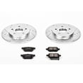 thumbnail image 3 of PowerStop Rear Z23 Evolution Sport Carbon-Fiber Ceramic Brake Pad and Drilled & Slotted Rotor Kit Fits: PONTIAC SCION TOYOTA Select Models K4737, 3 of 10