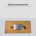 thumbnail image 2 of Yeacher Pad Natural Cork Texture Desk Mat Waterproof Dustproof Large Size Desktop Laptop Pad for Home Office Game, 2 of 7