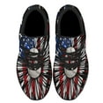 thumbnail image 2 of Baseball American flag Shoes Sneakers Black Size 9, 2 of 7