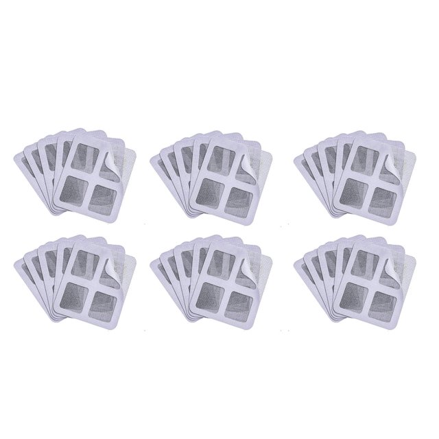 30pcs Portable Window And Door Screen Repair Tape, Fiberglass Mesh Covering Repair Roll Kit, Screen Window Repair Tape, Screen Patches For Window Screens, Window Screen Patch Repair Kit Tape