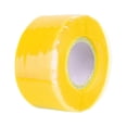 thumbnail image 3 of Cinta de silicona autofundible Cola cinta de agarre reparación de mangueras interiores exteriores Amarillo, 3 of 8