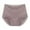 Khaki, variant on Kaemgyyd Womens Plus Size High Waisted Lace Underwear Stretch Breathable Panties Underpants Cotton Briefs