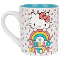 thumbnail image 2 of Hello Kitty Pastel On Rainbow Glitter 14 Ounce Ceramic Mug, 2 of 2