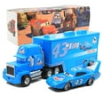 thumbnail image 4 of Svorufy Car 3 Toys Truck And Car Set Car Movie Material de metal y plástico Regalos de Navidad y cumpleaños para niños (juego de 5 piezas), 4 of 5