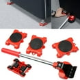 thumbnail image 4 of Heavy Duty Furniture Lifter, Furniture Slides , Convenient Moving Tools & Lifting System Tool Set with Sliders Furniture Roller Tools - 5Pcs, 360x67mm, 4 of 8