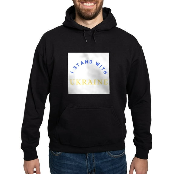 CafePress - Solidarity With UKRAINE Sweatshirt - Pullover Hoodie, Classic, Comfortable Hooded Sweatshirt