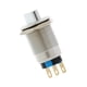 thumbnail image 3 of 19mm Interruptor de Autoblocantes Perilla cesorios de Buena Color Plata, 3 of 7