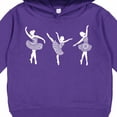 thumbnail image 3 of Inktastic Mandala Ballet Dancers Toddler Hoodie, 3 of 4