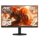 thumbnail image 1 of AOC Q27G4XN Monitor para juegos de 27", 2K QHD 2560x1440, 180 Hz 1 ms, sincronización adaptativa, altura ajustable, 2 HDMI 2.0, 1 Display Port, listo para Xbox/PS5/Switch, 3 años de punto de brillo ce, 1 of 5