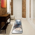 thumbnail image 6 of Watercolor Soft Flowers Hallway Runner Rug 2'X6' Non-Slip Washable Carpet Runner Kitchen Entryway Laundry Bedroom, 6 of 7