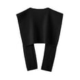 thumbnail image 3 of Yuanlong Womens Scarves Plain Ribbed Knitted Tie Square Design Scarf & Shawls Wraps Daily Commute Stylish Neck Wrap Cape, 3 of 3