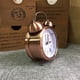 thumbnail image 3 of Reloj electrónico fluorescente retro de la luz de la noche de la luz de la noche del despertador doble de la campana doble del metal silencioso de 3 pulgadas Advancent HA1181-01B, 3 of 6