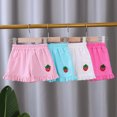 thumbnail image 3 of KYAIGUO Toddler Baby Girls Cotton Linen Shorts Summer Casual Solid Color Short Pants for 1-5 Years Old, 3 of 11