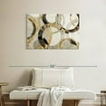 thumbnail image 2 of Elephant Stock Overlaps Wall Art - Horizontal Canvas Wall Art - Living Room Wall Decor - Abstract Canvas - Brown And Gold Decor By Tom Reeves - 36" x 24", 2 of 8