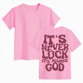 thumbnail image 3 of NOLDARES Girls Short Sleeve T Shirts Athletic Crewneck Basic Tees for Kids(Pink,2-3 Years), 3 of 6