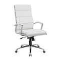 thumbnail image 1 of Pemberly Row Contemporary Executive Chair with Metal Chrome Finish, 1 of 6