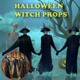 thumbnail image 2 of Maojin Decoración De Halloween Conjunto De Decoración De Halloween Simulación Fijable Telaraña Accesorios Decorativos para El Hogar, 2 of 9