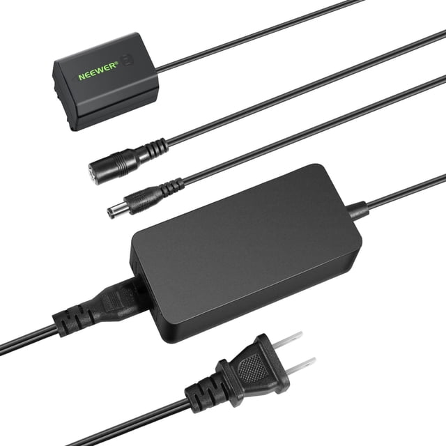 Adaptador de fuente de alimentación AC y acoplador DC para Sony A1, A9 II, A7R III