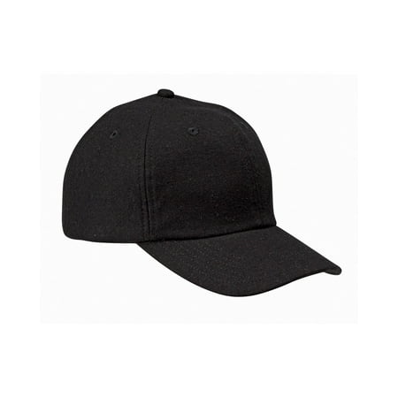 Big Baseball Caps Branded Big Accessories Wool Baseball Cap - BLACK - OS (Instant Saving 5% & more on min 2) ()