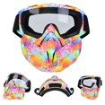 thumbnail image 5 of Ciclismo al aire libre Anti niebla Anti viento gafas protectoras máscara seguridad protección ocular gafas gris, 5 of 5
