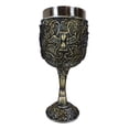 thumbnail image 6 of Gothic Alchemy Black Death Steampunk Plaque Doctor Edgar Poe Wine Goblet Chalice, 6 of 8