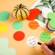 thumbnail image 4 of Recortes redondos de papel FOBSME de 5 cm, colores surtidos, 600 unidades, 4 of 7