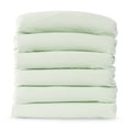 thumbnail image 1 of Foundations SafeFit Elastic Fitted Full Size Crib Sheets, 6-Pack, (Mint), 1 of 7