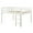 White, variant on Camaflexi Tribeca Solid Wood Low Loft Bed Frame Full in Gray