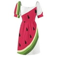 thumbnail image 5 of Watermelon design Sleeveless Dress dresses for woman 2024 clothes for woman, 5 of 6