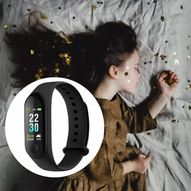 Reloj Inteligente Relojes Inteligentes Con Pulsometro Presion Arterial Menstrual y Sueno Seguimiento Compatible Con Android 5.0 o Negro Sunnimix Reloj inteligente Bodega Aurrera en linea