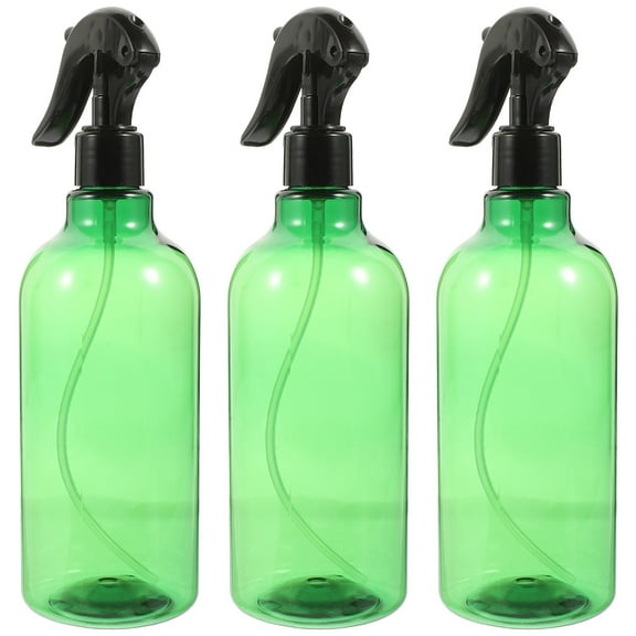 unbranded 3 Pcs Bottle Spray Airbrush Bottle Mouse-shaped Bottle Travel 6.8x6.8cm Green
