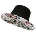 thumbnail image 1 of Chapeau de Pêche à Large Bord Réversible Chapeau de Protection Solaire pour Filles, 1 of 10