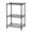Black, variant on Nanly 3-Tier Storage Shelving Unit, Adjustable Metal Wire Rack Kitchen Bathroom Detachable Storage Rack Organizer for Kitchen, Closet, Pantry, Garage