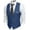 Peacock Blue, variant on COOFANDY Men's V-Neck Sleeveless Slim Fit Jacket Casual Suit Vests