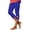 Blue, variant on Womens Yoga Pants High Waist Hollow Out Stretchy Compression Gym Yoga Women's Pants Beige L