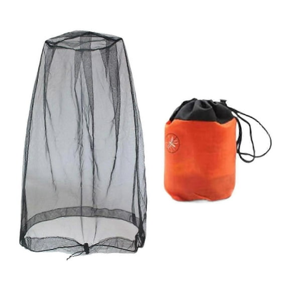 Face Net Mesh Hat Net with Storage Bag Heavy Duty Bee Face Mesh Cover for Hiking